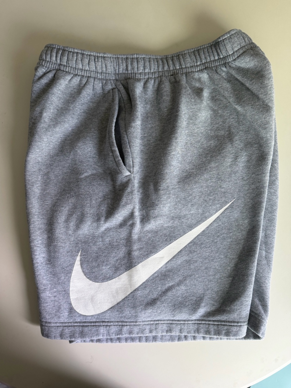 Nike Mens Gray Dri-FIT Athletic Shorts